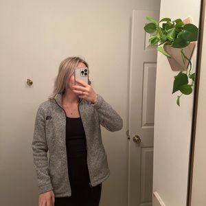 North Face Full Zip Fleece Grey S